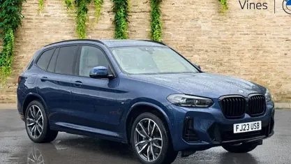 Used BMW X3 M Sport 184 HP (135 kW) 2023 Blue SUV