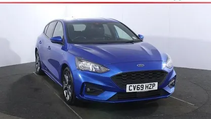 Used Ford Focus ST-Line 125 HP (91 kW) 2019 Blue Hatchback