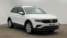 White Used 2021 VW Tiguan Life SUV | £20,791 (Super price)