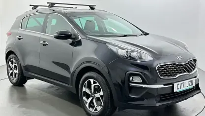 Used Kia Sportage 136 HP (100 kW) 2021 Black SUV