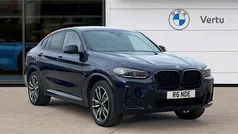 Blue Used 2022 BMW X4 M Sport SUV | £37,995 (Fair price)