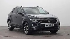 Black Used 2021 VW T-Roc R-line SUV | £21,480 (Fair price)