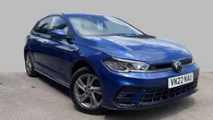 Blue Used 2022 VW Polo R-line Hatchback | £16,770 (Fair price)