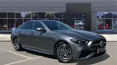 Grey Used 2023 Mercedes C300e AMG line Sedan | £33,350 (Fair price)