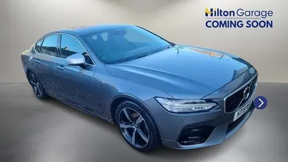 Grey Used 2019 Volvo S90 R-Design Sedan | £14,150 (Fair price)