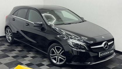 Usado Mercedes A180 Sport Edition 122 HP (89 kW) 2018 Preto Citadino
