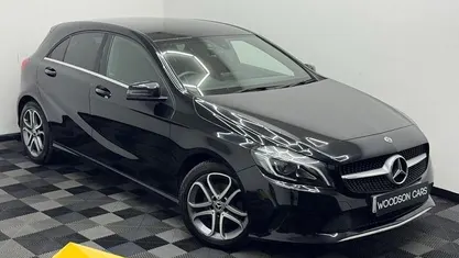 Used Mercedes A180 Sport Edition 122 HP (89 kW) 2018 Black Hatchback