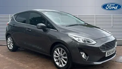 Used Ford Fiesta Titanium 125 HP (91 kW) 2019 Grey Hatchback