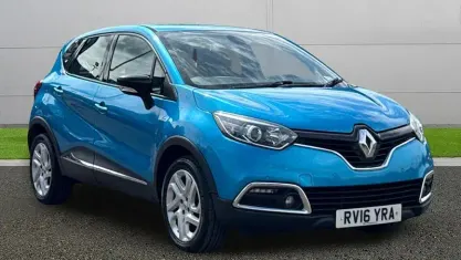 Used Renault Captur Dynamique 90 HP (66 kW) 2016 Blue SUV
