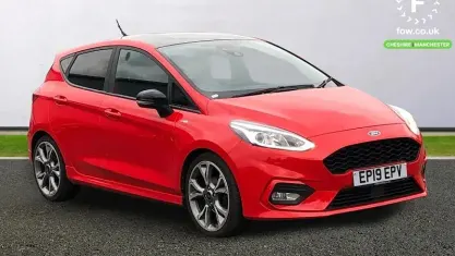 Używany Ford Fiesta ST-Line X 140 KM (102 kW) 2019 Czerwony Hatchback