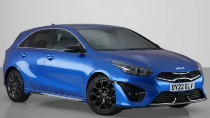 Used Kia Ceed GT-Line 160 HP (117 kW) 2022 Blue Hatchback