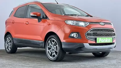 Used Ford Ecosport Titanium 95 HP (69 kW) 2016 Red SUV