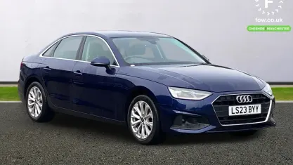 Used Audi A4 Comfort 150 HP (110 kW) 2023 Blue Sedan