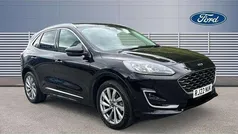 Black Used 2022 Ford Kuga Vignale SUV | £21,625 (Fair price)