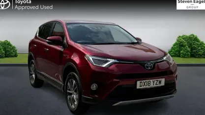 Used Toyota RAV4 Hybrid 197 HP (144 kW) 2018 Red SUV