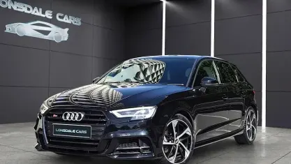 Used Audi S3 Sportback Black Edition 300 HP (220 kW) 2019 Black Hatchback
