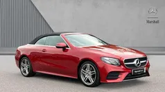 Red Used 2020 Mercedes E220 AMG line Cabriolet | £25,222 (Fair price)