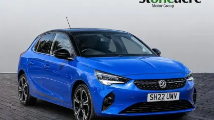 Used Vauxhall Corsa Edition 101 HP (74 kW) 2022 Blue Hatchback