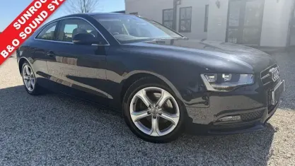 Used Audi A5 Design 190 HP (139 kW) 2015 Blue Coupe