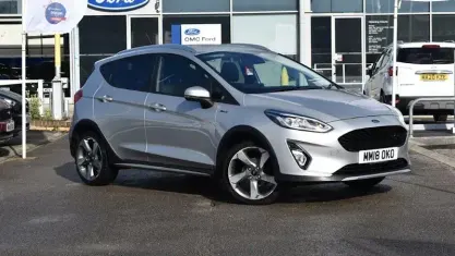 Used Ford Fiesta Active 125 HP (91 kW) 2018 Silver Hatchback