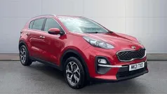 Red Used 2021 Kia Sportage 2 SUV | £14,119 (Fair price)