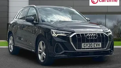 Used Audi Q3 S-Line 190 HP (139 kW) 2020 Black SUV