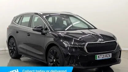 Used Skoda Enyaq iV Suite 150 kW (204 HP) 2021 Black SUV