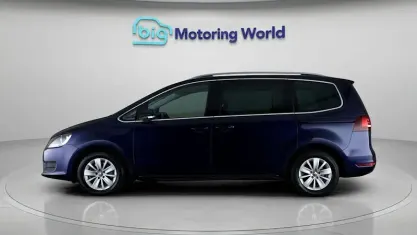 Used VW Sharan SE 150 HP (110 kW) 2021 Blue MPV