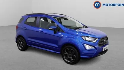 Blue Used 2022 Ford Ecosport ST-Line SUV | £12,299 (Fair price)