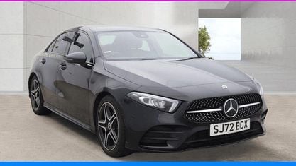 Begagnad Mercedes A180 Executive 136 HK (100 kW) 2022 Svart Sedan