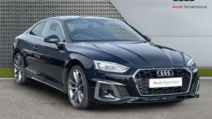 Used Audi A5 S-Line 204 HP (150 kW) 2023 Black Coupe