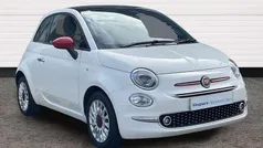 White Used 2022 Fiat 500 Red Hatchback | £9,489 (Fair price)