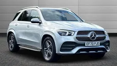 Silver Used 2021 Mercedes GLE350 AMG line SUV | £43,600 (Good price)