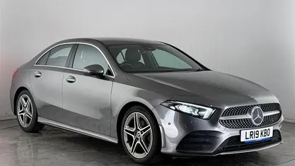 Used Mercedes A180 AMG Line Premium 116 HP (85 kW) 2019 Grey Sedan