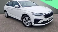 Candy white Used 2025 Skoda Scala SE Hatchback | £16,000 (Fair price)