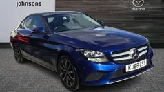 Blue Used 2018 Mercedes C220 SE Sedan | £13,995 (Super price)