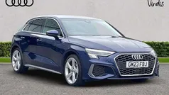 Blue Used 2023 Audi A3 S-Line Hatchback | £24,500 (Fair price)