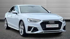 White Used 2024 Audi A4 S-Line Sedan | £29,195 (Fair price)