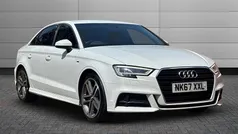 White Used 2017 Audi A3 S-Line Sedan | £13,995 (Fair price)
