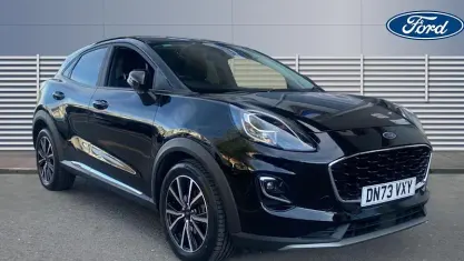Second-hand Ford Puma Titanium 125 CP (91 kW) 2023 Negru SUV