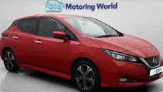 Red Used 2021 Nissan Leaf Tekna Hatchback | £9,500 (Fair price)