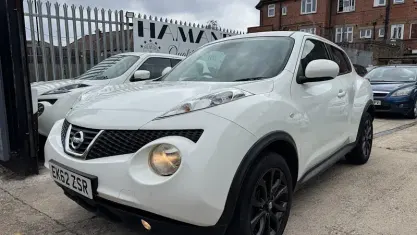 Used Nissan Juke Tekna 117 HP (86 kW) 2012 White SUV