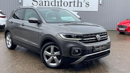 Usado VW T-Cross SEL 116 CV (85 kW) 2019 Gris SUV