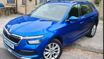 Used Skoda Kamiq SE 150 HP (110 kW) 2022 Blue SUV