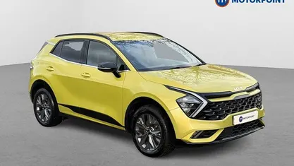 Yellow Used 2023 Kia Sportage GT-Line SUV | £21,699 (Fair price)