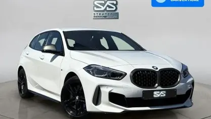 Used BMW M135 Sport Line 306 HP (225 kW) 2020 White Hatchback