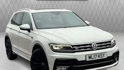 Used VW Tiguan R-line 150 HP (110 kW) 2017 White SUV