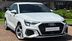 White Used 2024 Audi A3 S-Line Sedan | £25,490 (Fair price)