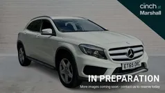 White Used 2016 Mercedes GLA200 AMG line SUV | £12,247 (Fair price)