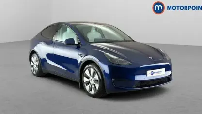 Used Tesla Model Y Long Range AWD 378 kW (514 HP) 2022 Blue SUV